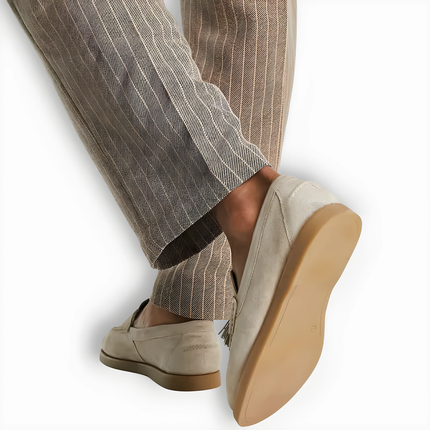 Jelte | Heren Loafers | Met Kwastjes en Flexibele Zool