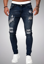 Donkerblauw