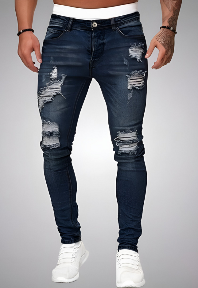 Dirk | Heren Jeans | Slim Fit Ripped