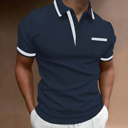 Pelle | Heren Polo Shirt | Klassieke Pasvorm en Veelzijdig Design