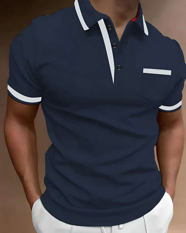 Pelle | Heren Polo Shirt | Klassieke Pasvorm en Veelzijdig Design