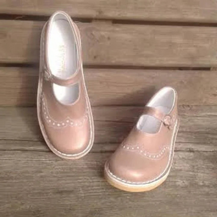 Madeline | Dames Mary Jane Schoenen | Vintage Stijl met Brogue-Details