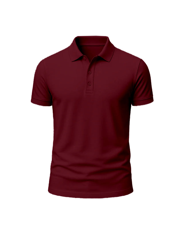 Freek | Heren Polo Shirt | Klassieke Pasvorm met Knopsluiting