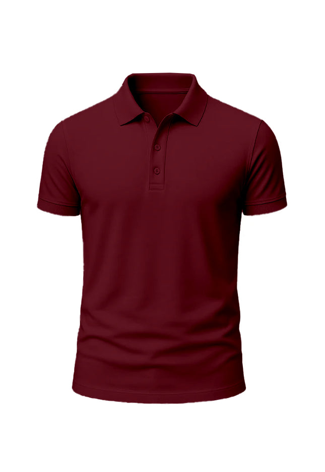 Freek | Heren Polo Shirt | Klassieke Pasvorm met Knopsluiting