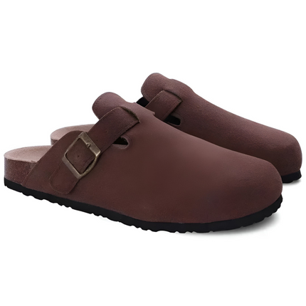 Mick | Heren Slippers | Suède Old Money Stijl