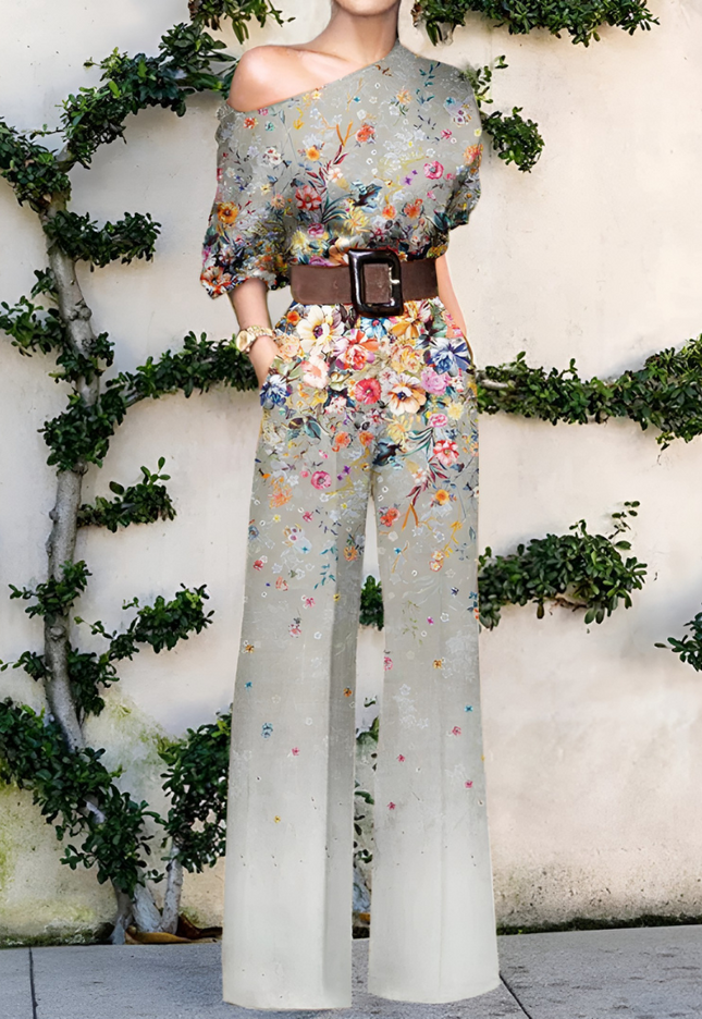 Quirine | Dames Jumpsuit | Relaxte Pasvorm Luchtig