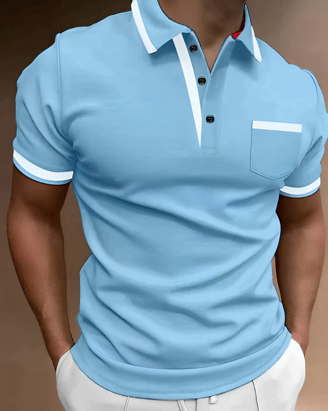 Pelle | Heren Polo Shirt | Klassieke Pasvorm en Veelzijdig Design