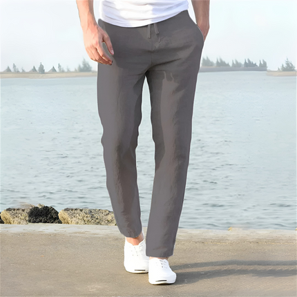 Vincent | Heren Linnen Broek | Ademend en Comfortabel voor Zomerdagen