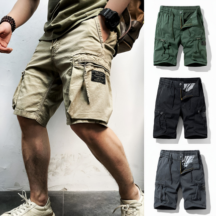 Sjoerd | Heren Cargo Shorts | Met Extra Zakken & Flexibele Pasvorm