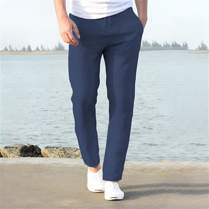 Vincent | Heren Linnen Broek | Ademend en Comfortabel voor Zomerdagen