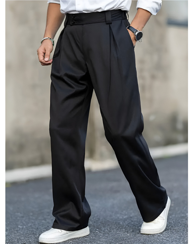 Dorian | Heren Broek | Losse Pasvorm met Veelzijdig Design