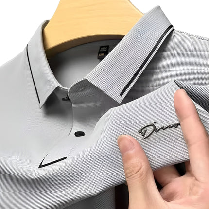 Niels | Heren Poloshirt | Korte Mouwen & Opvallende Strassdetails