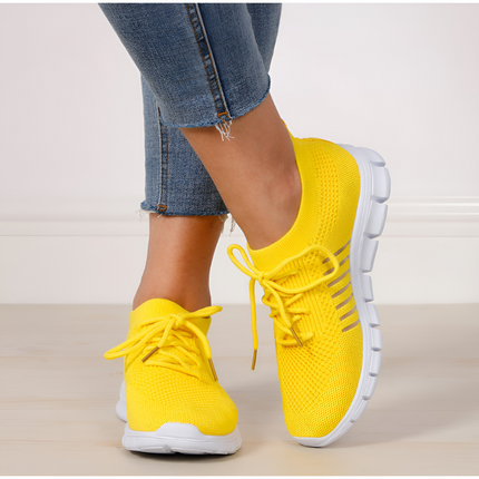 Alissa | Dames Sneakers | Orthopedisch met Schokdemping