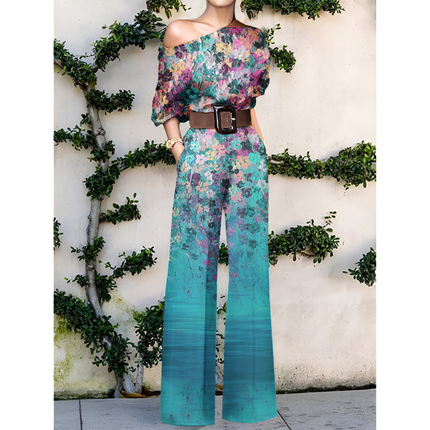 Quirine | Dames Jumpsuit | Relaxte Pasvorm Luchtig