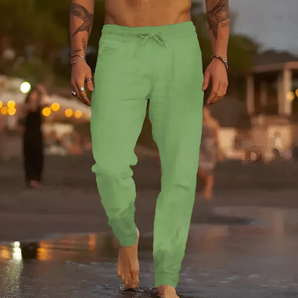 Gerben | Heren Linnen Broek | Luchtig en Comfortabel Casual Design