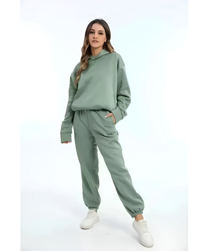 Renske | Dames Trainingspak | Warme Hoodie & Joggingbroek
