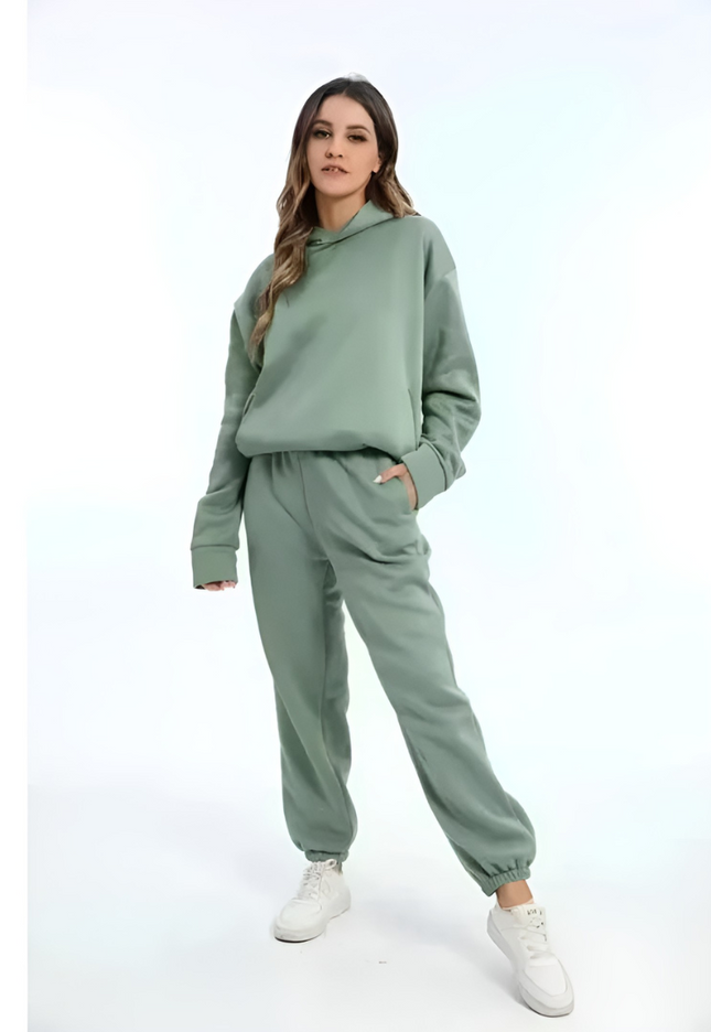 Renske | Dames Trainingspak | Warme Hoodie & Joggingbroek