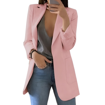 Yenthe | Dames Blazer | Lange Pasvorm & Open Front