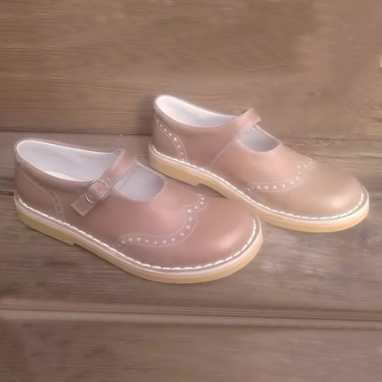 Madeline | Dames Mary Jane Schoenen | Vintage Stijl met Brogue-Details