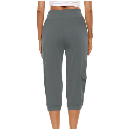 Jorien | Dames Cargo Broek | Elastische Enkel & Meerdere Zakken