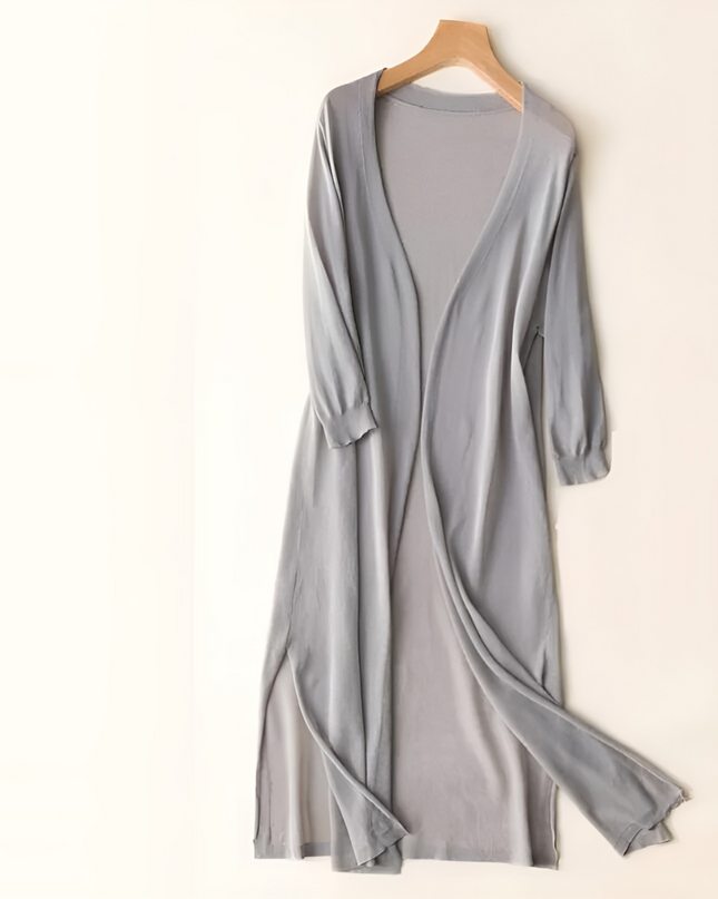 Odilia | Dames Cardigan | Lange Losvallende Pasvorm