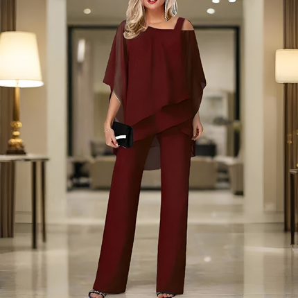 Elvira | Dames Set | Off-Shoulder en Elegant Gesneden