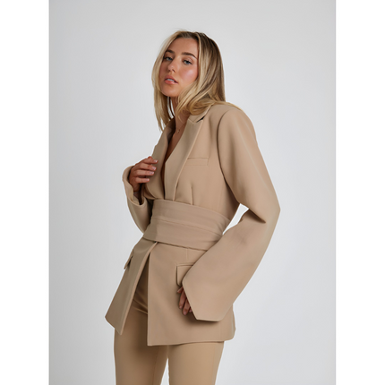 Wanda | Dames Blazer | Getailleerd met Ceintuur