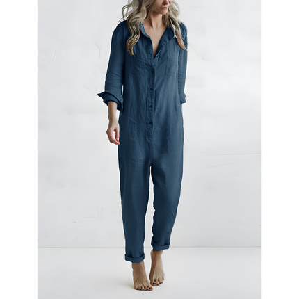 Kamira | Dames Jumpsuit | Lange Mouwen en Losse Pasvorm