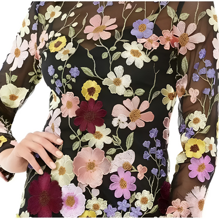 Annelies | Dames Jurk | Handgemaakt met Bloemenprint