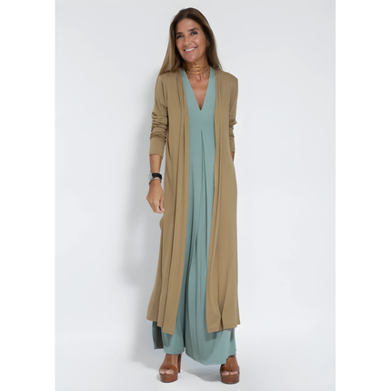 Nixie | Dames Lange Jurk | Met Gilet