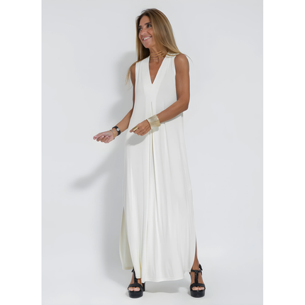 Nixie | Dames Lange Jurk | Met Gilet