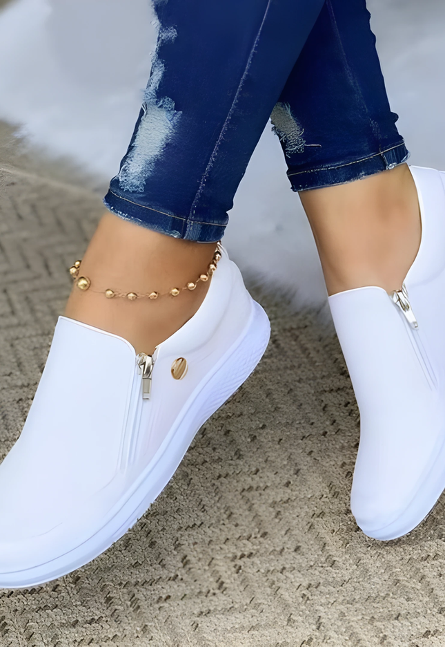 Varina | Dames Schoenen | Ritssluiting Comfortabel