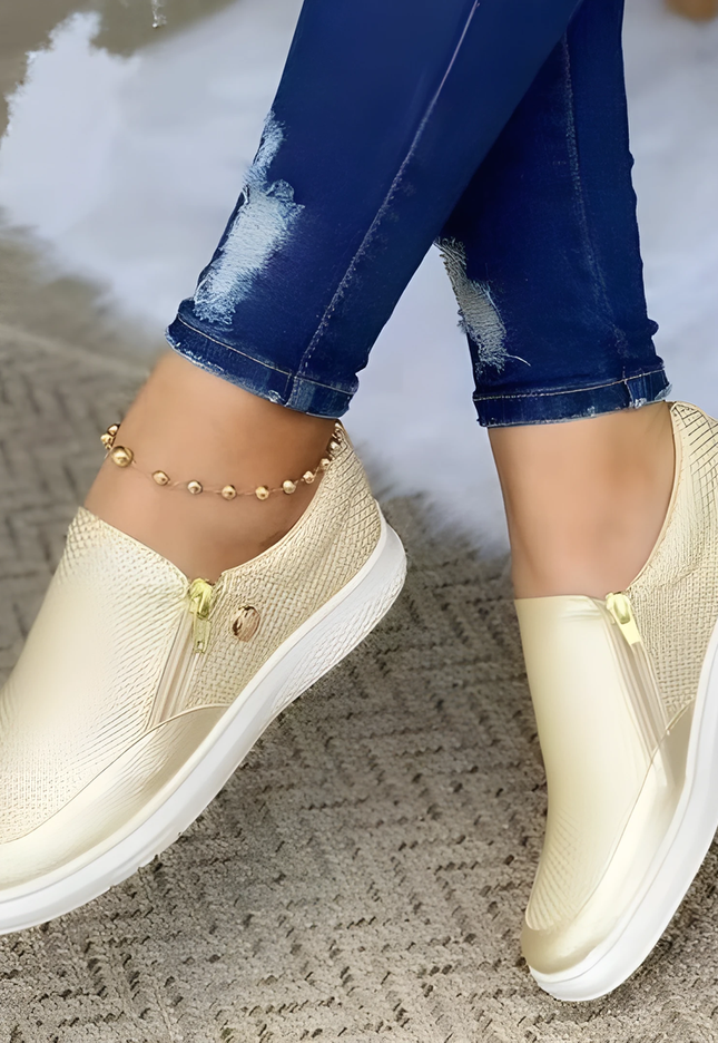 Varina | Dames Schoenen | Ritssluiting Comfortabel