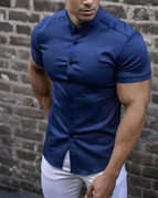 Donkerblauw