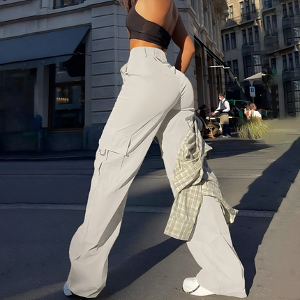 Waverly | Dames Cargobroek | Hoge Taille Comfort