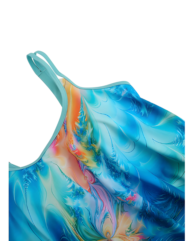 Tavia | Dames Tankini Set | Verstelbaar Ondersteunend