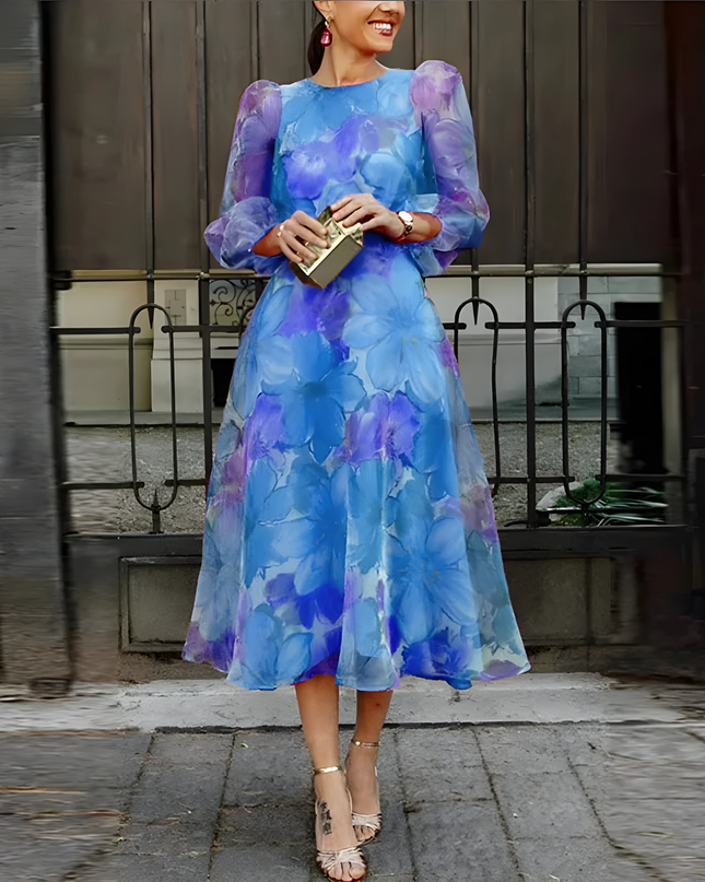 Tinley | Dames Jurk | Bloemenprint Elegant