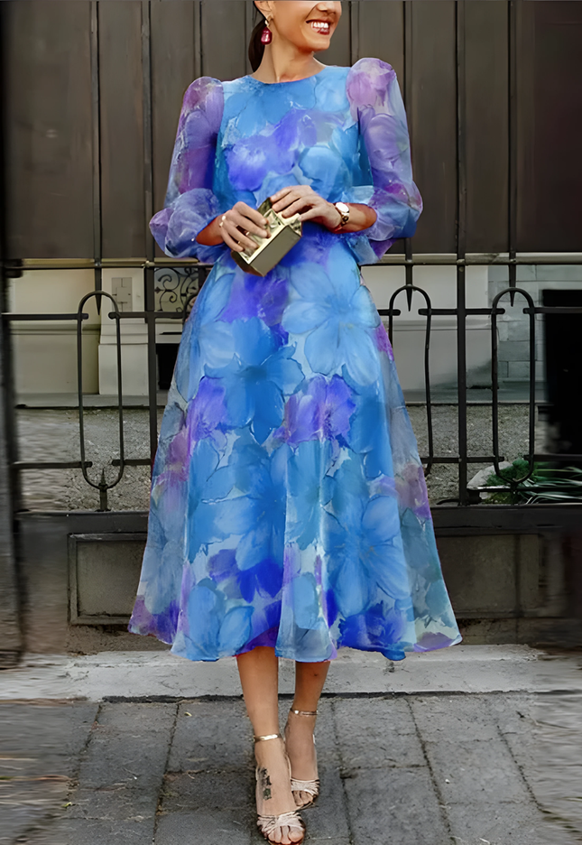 Tinley | Dames Jurk | Bloemenprint Elegant