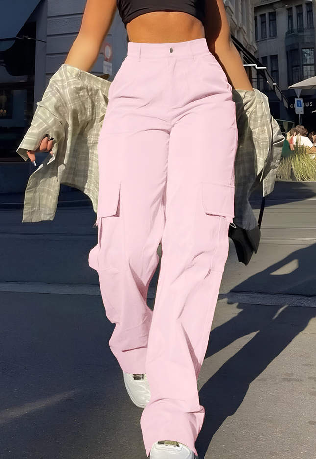 Waverly | Dames Cargobroek | Hoge Taille Comfort