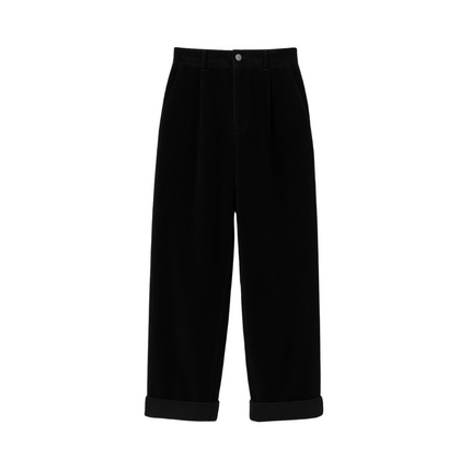 Babette | Dames Corduroy Broek | Hoge Taille & Rechte Pijpen