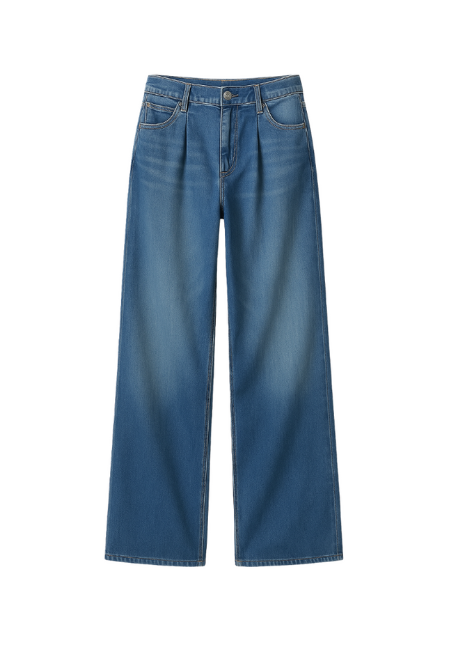 Paulien | Dames Jeans | Wijde Pasvorm & Comfortabel