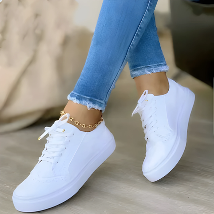 Paloma | Dames Sneakers | Orthopedisch Met Veters