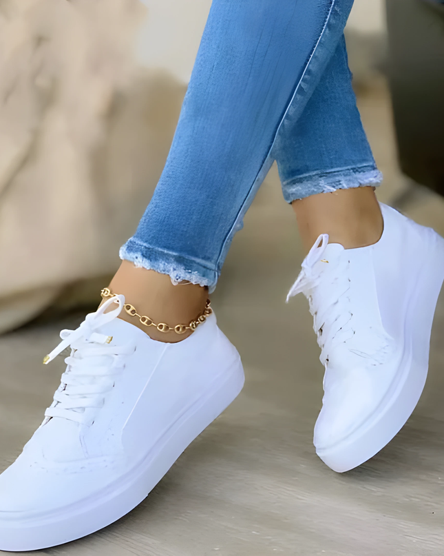 Paloma | Dames Sneakers | Orthopedisch Met Veters