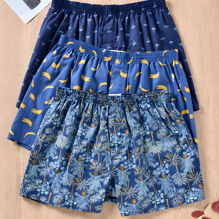 Steyn | Heren Boxershorts | Set Van 3 Met Print
