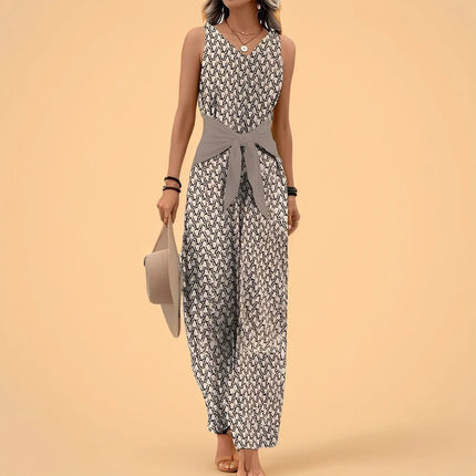 Sienna | Dames Jumpsuit | V-hals Verstelbare Taille