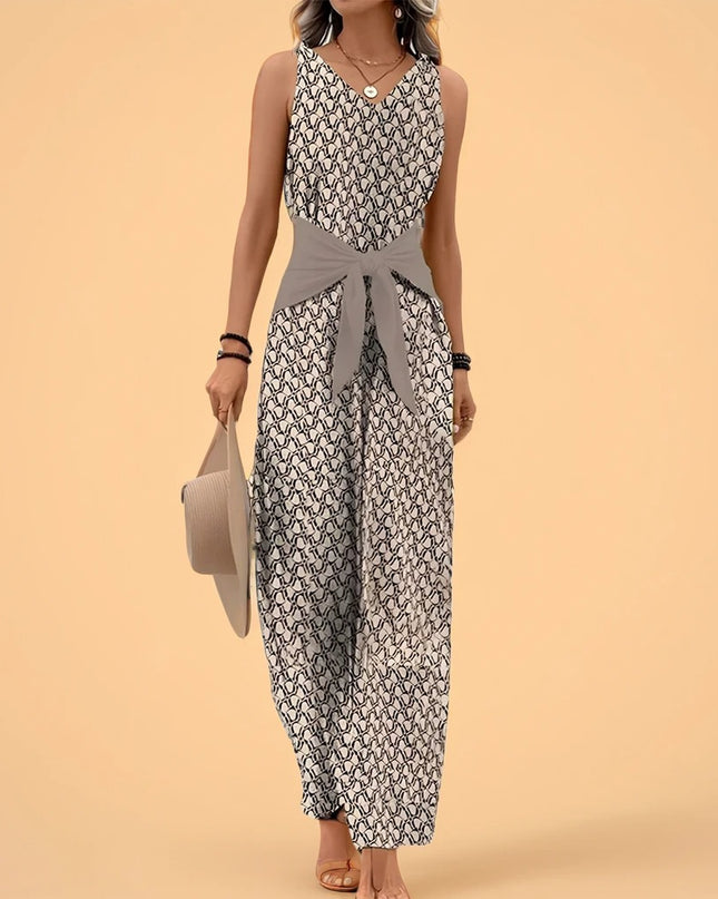 Sienna | Dames Jumpsuit | V-hals Verstelbare Taille
