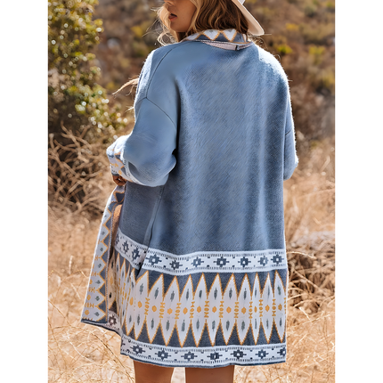 Theonie | Dames Vest | Met Aztekenprint