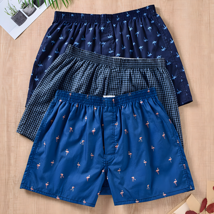 Steyn | Heren Boxershorts | Set Van 3 Met Print
