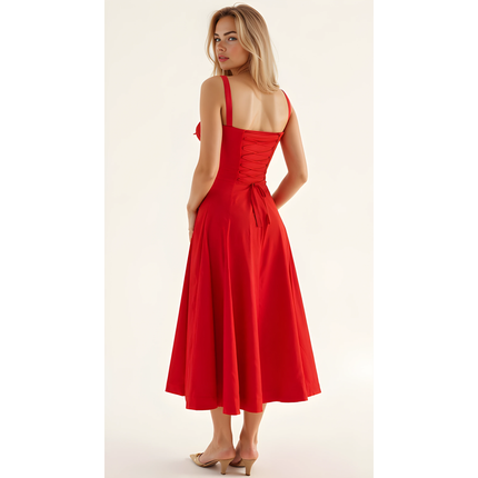 Saphira | Dames Jurk | Verstelbare Tailleband