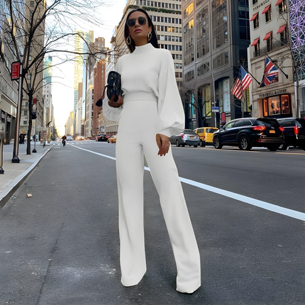 Odelina | Dames Jumpsuit | Met Halve Kraag